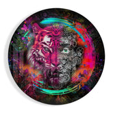 Mechanical Tiger Glass Wall Art.